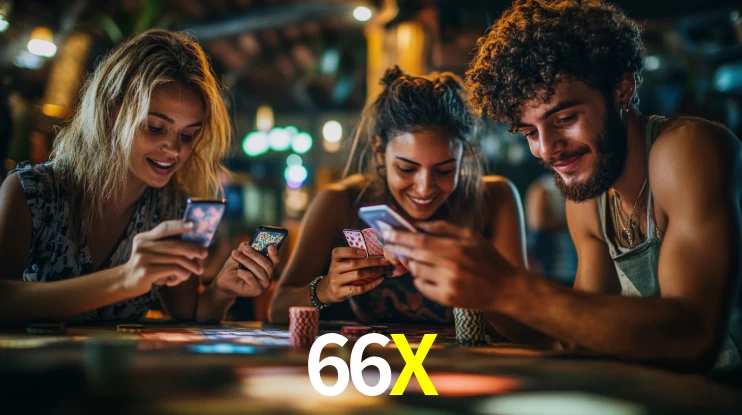 66X bônus — painel de promoções no aplicativo