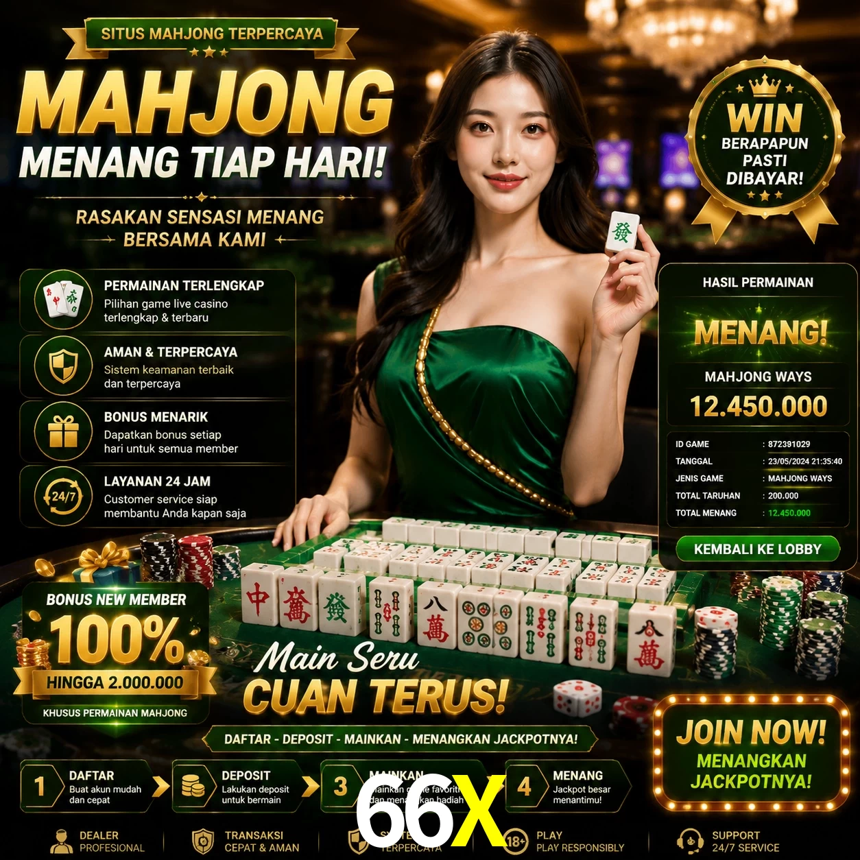 Cashback VIP 66X - reembolso semanal